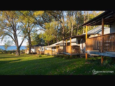 Cottages rentals at Adventure Bay Cottages in Ontario